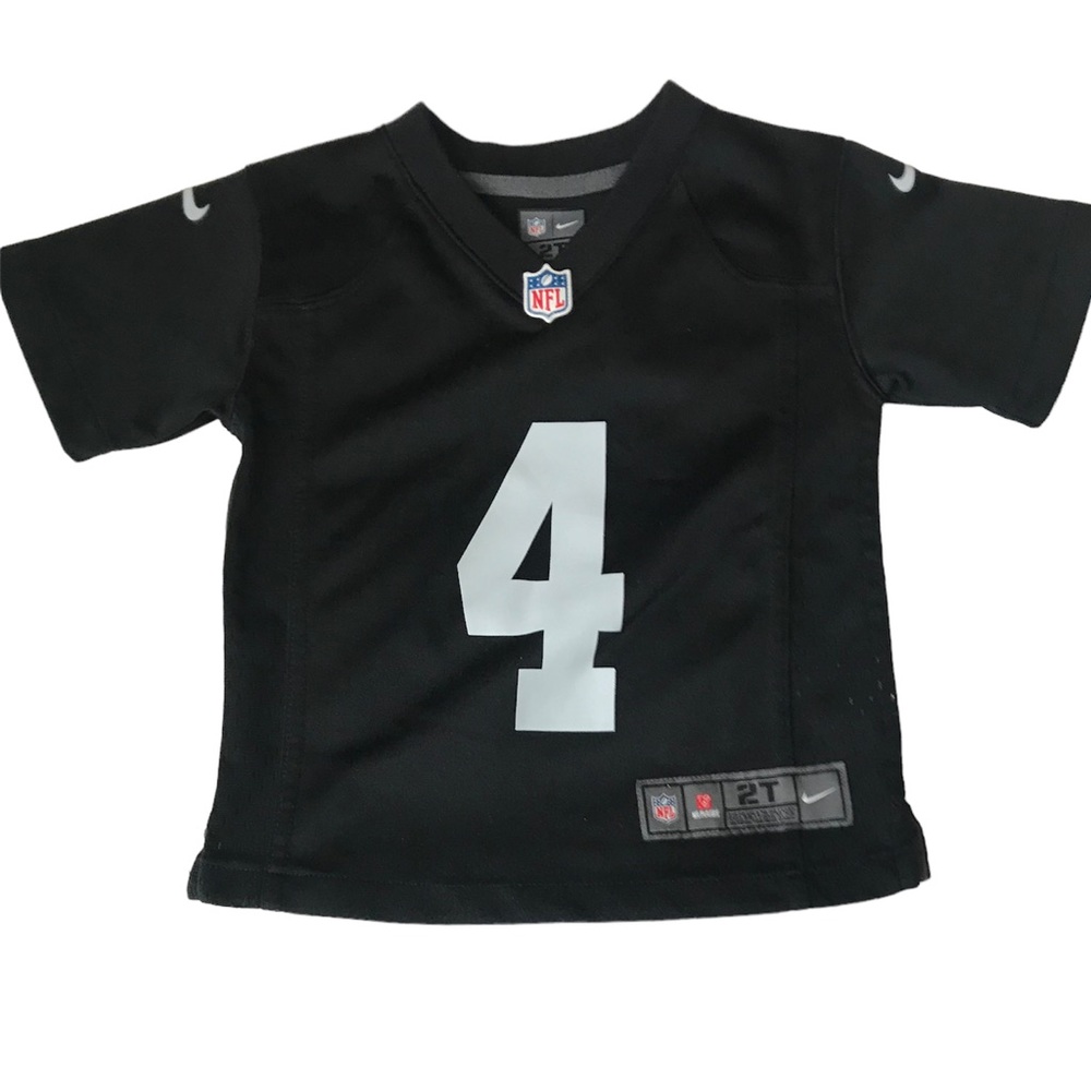 Derek Carr Nike NFL Raiders Jersey 2t